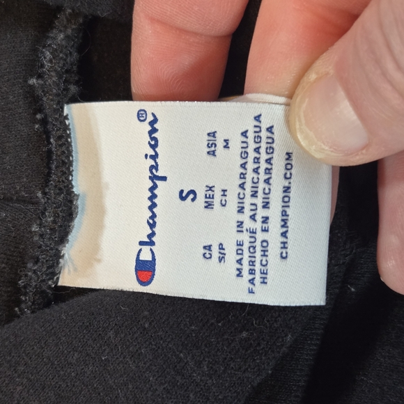 Champion Black Hoodie with Red Western Kentucky Design - Picture 5 of 6